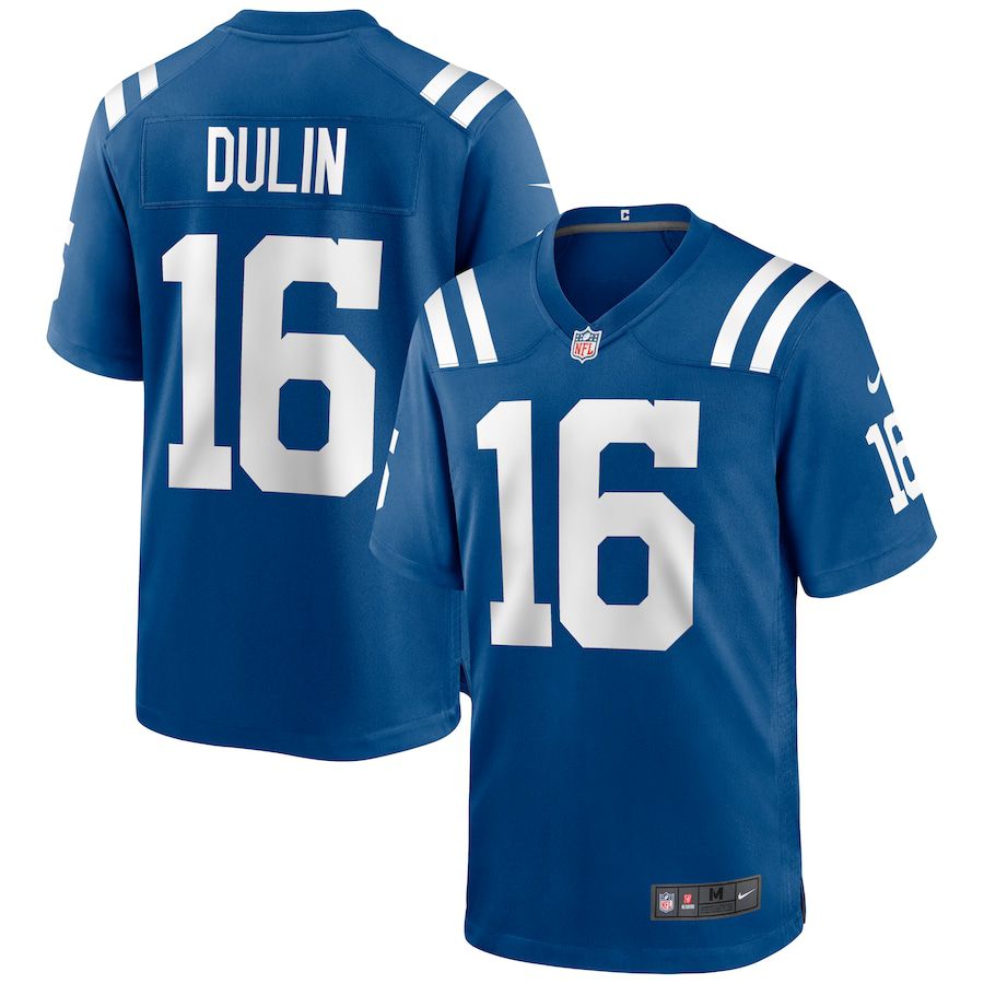 Men Indianapolis Colts #16 Ashton Dulin Nike Royal Game NFL Jersey